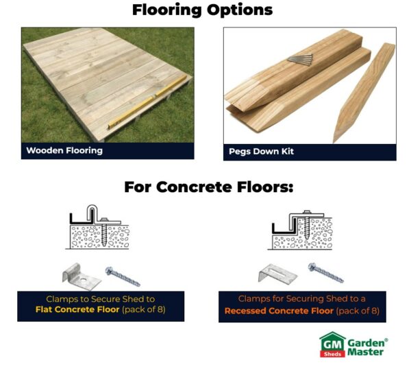 Garden Master GM1511 Garden Shed 1530mm W x 1080mm D - Image 3